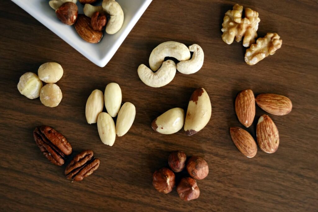 nuts healthy food for pregnancy